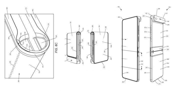 Motorola outward folding flip phone
