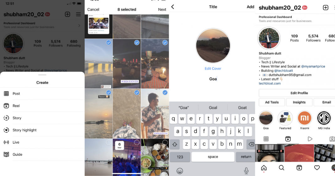 Instagram Highlights: How to Create Instagram Highlights on Mobile and ...
