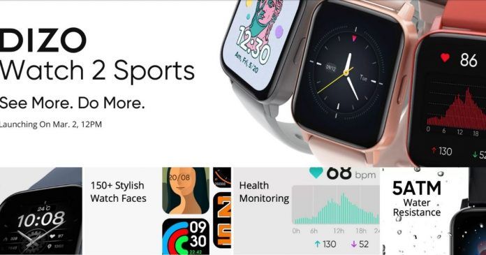 Dizo Watch 2 Sports