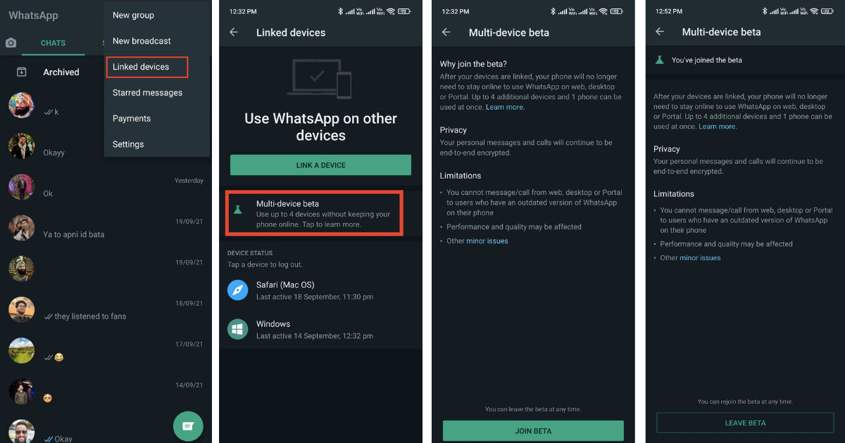 Explained] WhatsApp Multi-Device Support: What is it, How to Use, and More  - MySmartPrice