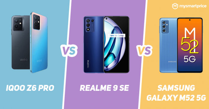 Comparison Blog IQOO Z6 Pro vs Realme 9 SE vs SG M52 5G (1)