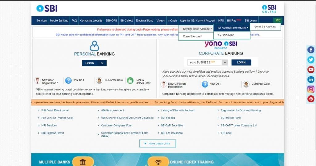 How To Open Sbi Account Online Through Yono