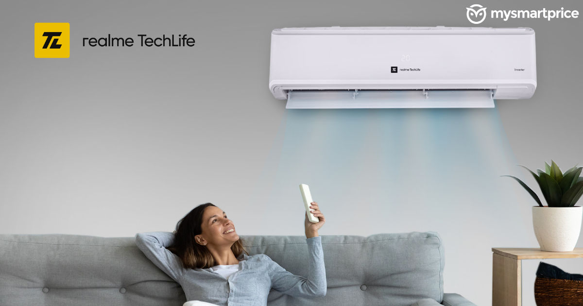 Realme Enters Air Conditioning Segment in India, Debuts New Range of Convertible ACs on Flipkart