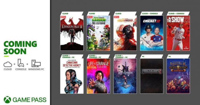 Xbox Game Pass April Lineup