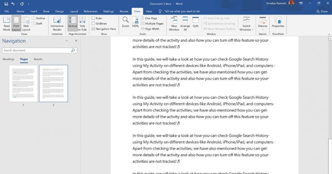 Delete a Page in MS Word: How to Remove Blank or Extra Pages from ...