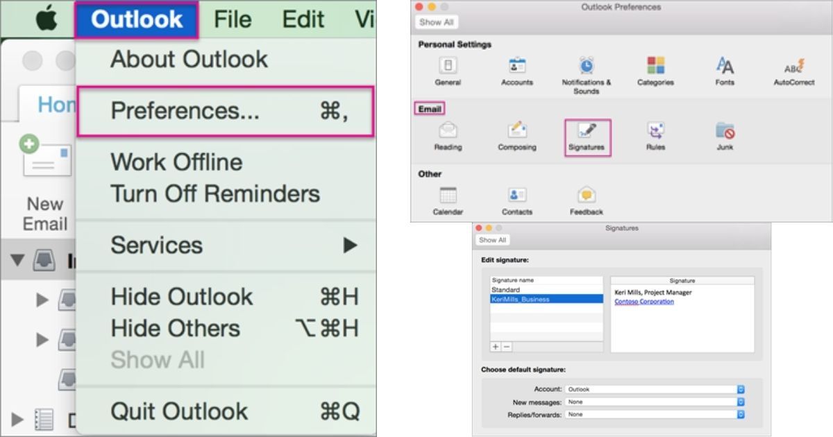 How to Change a Signature in Outlook on a Mac