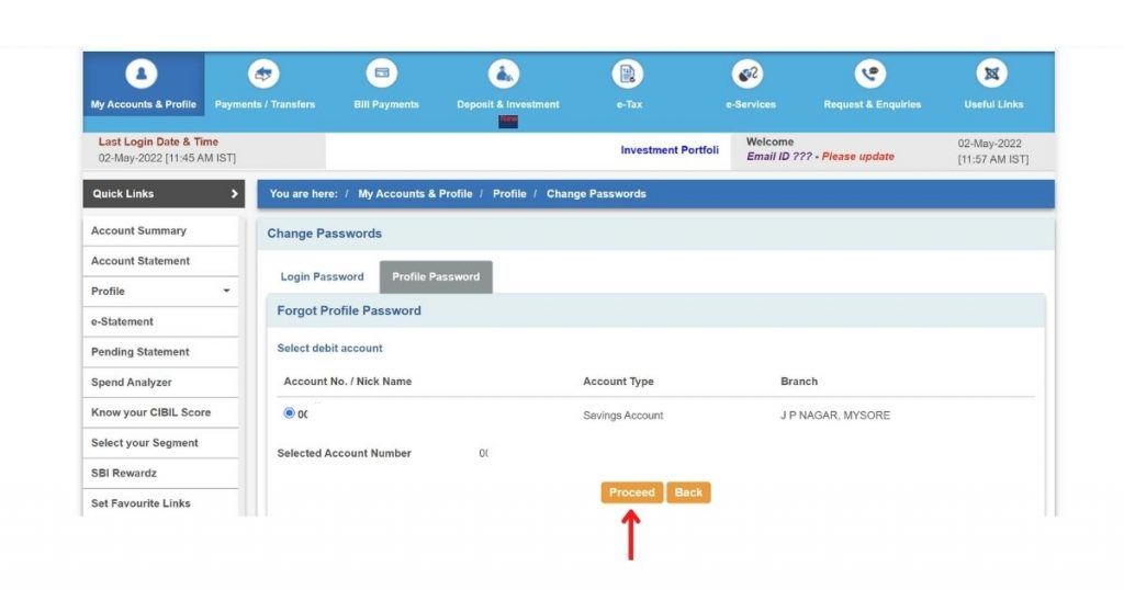 Reset SBI Profile Password: How To Reset Your SBI Profile Password ...