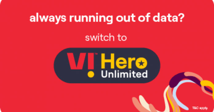 Vi Hero Unlimited Prepaid Plans