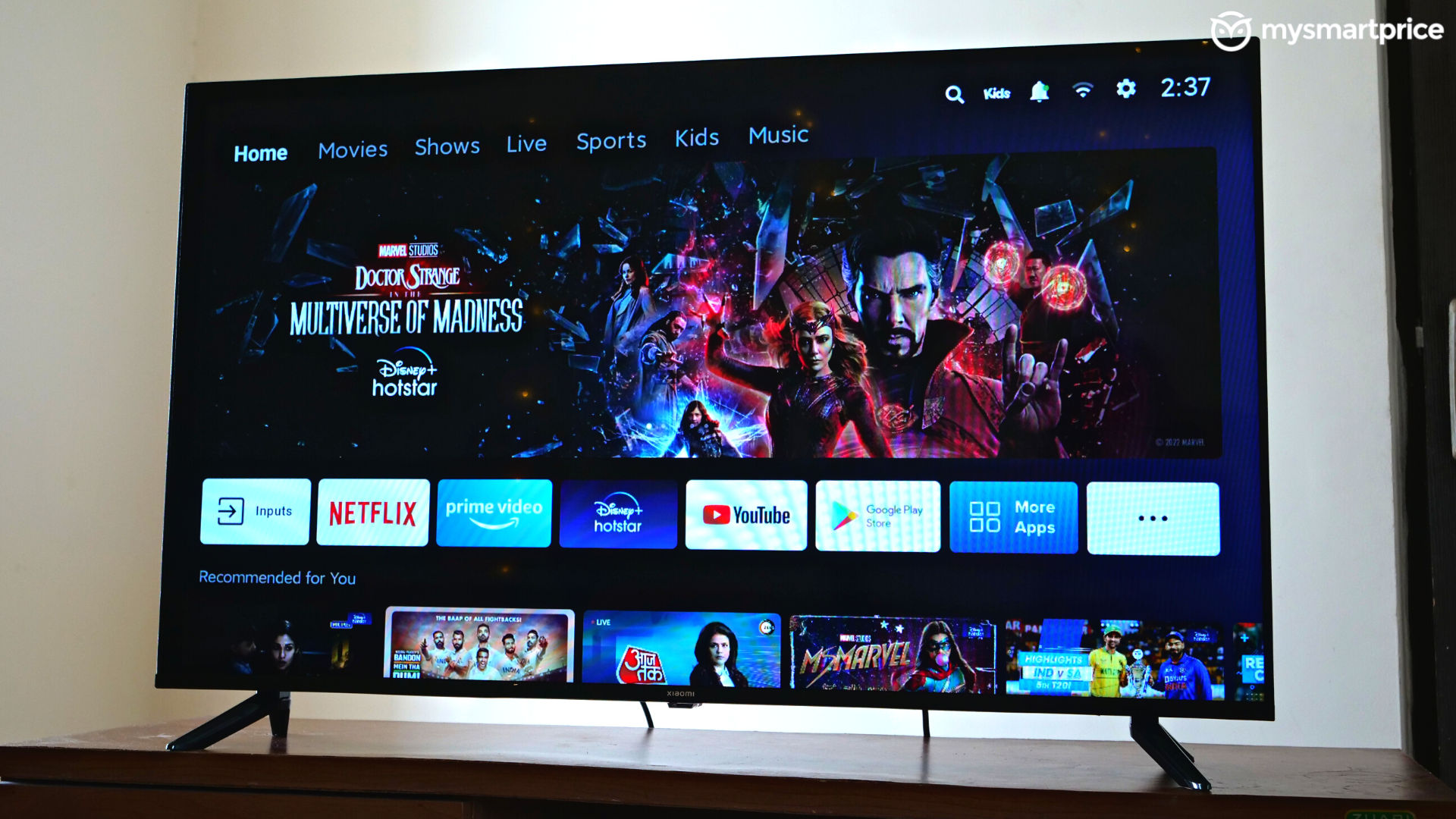 Xiaomi Smart TV 5A 43-Inch Review: Good Display, Better Value - MySmartPrice
