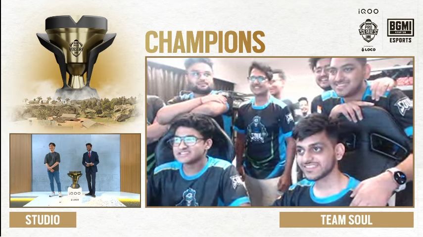 Battlegrounds Mobile India Pro Series: Team Soul crowned BMPS 2022