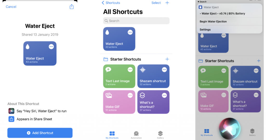 Water Eject Shortcut: How to Eject Water From iPhone Using Shortcuts