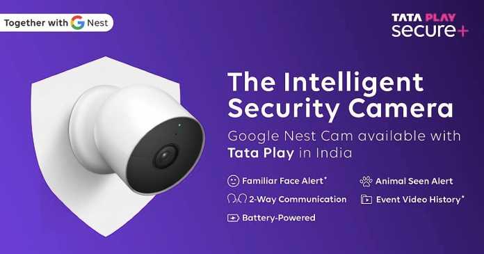 Google Nest Tata Play Secure