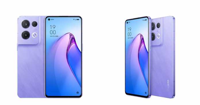 Oppo Reno8 Series Iris Purple (1)