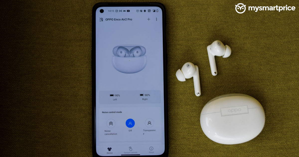 Oppo Enco Air 2 Pro Review: Impressive Noise Cancelling Earbuds for the  Price - MySmartPrice