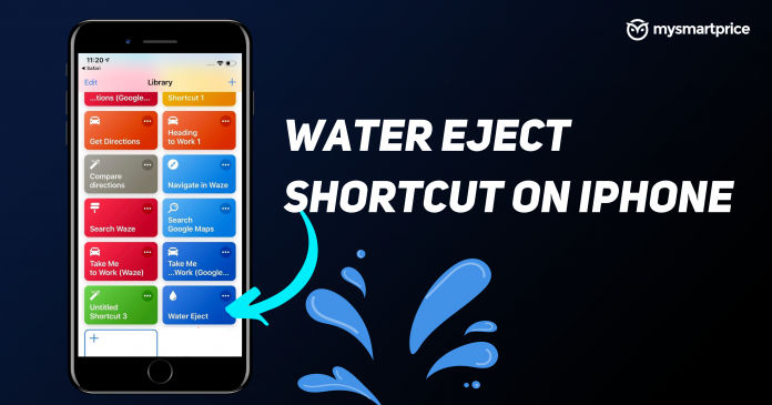 Water Eject Shortcut On Iphone