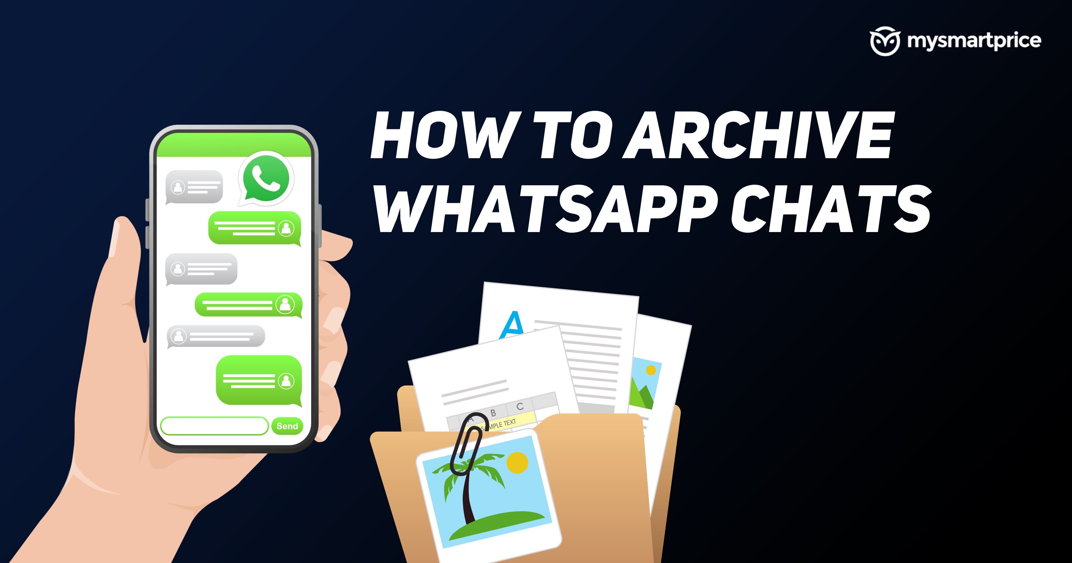 How to unarchive whatsapp chat