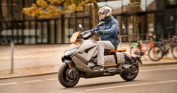 BMW CE 04 electric scooter