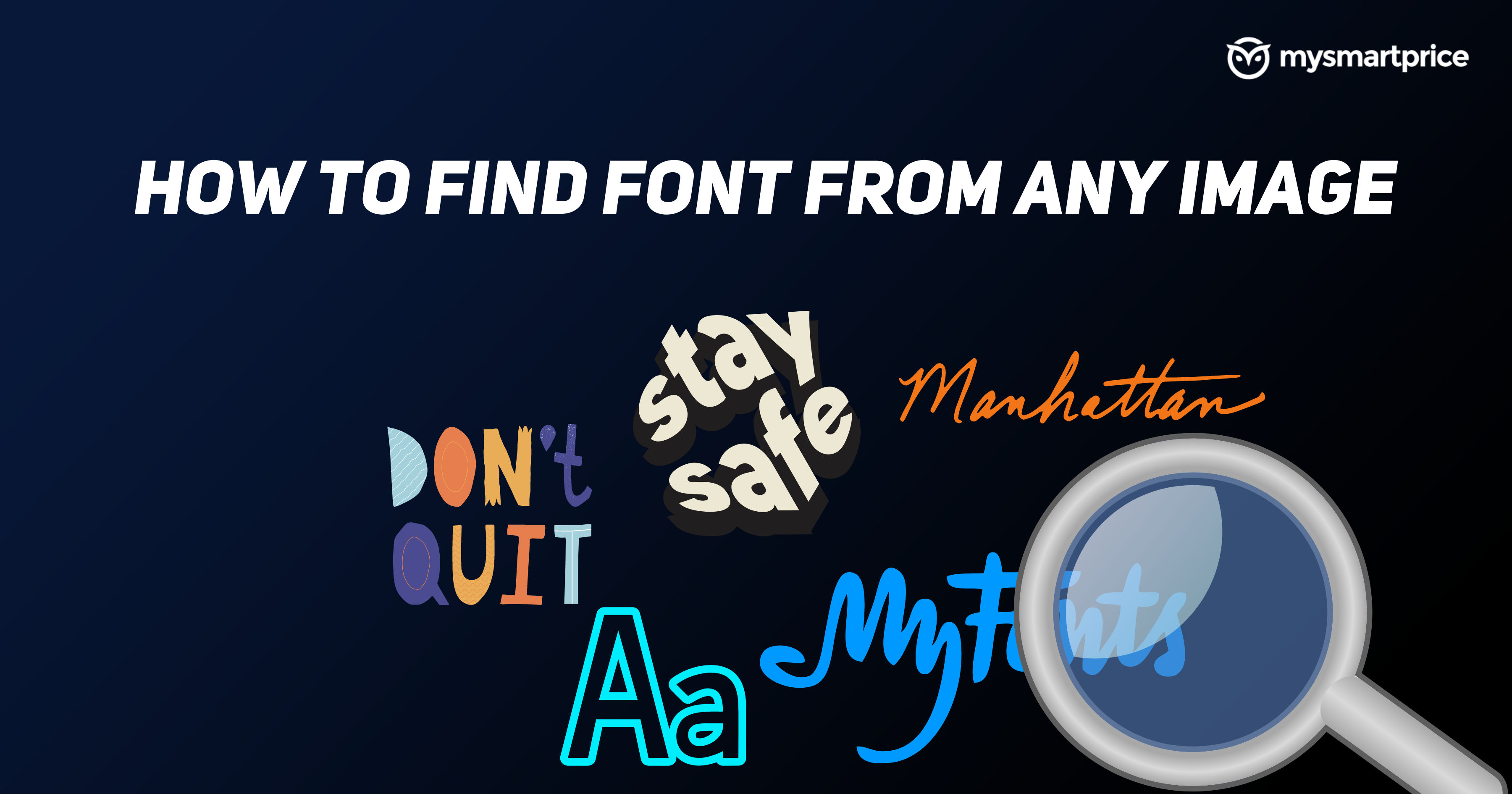 find fonts using image