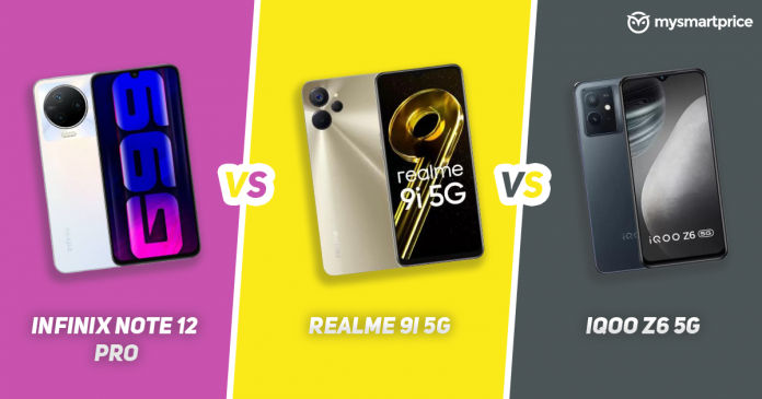 Infinix Note 12 Pro vs Realme 9i 5G vs iQOO Z6 5G (1)