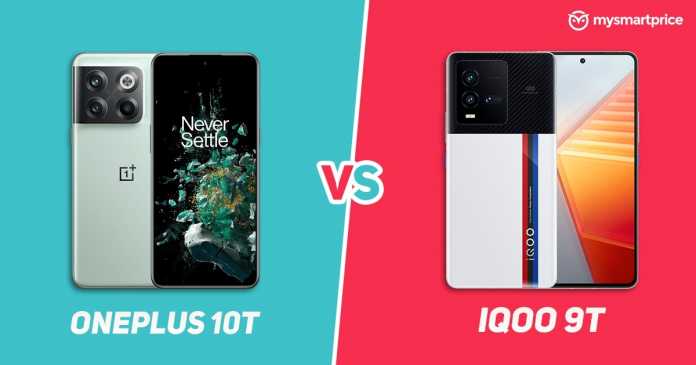 OnePlus 10T vs iQOO 9T