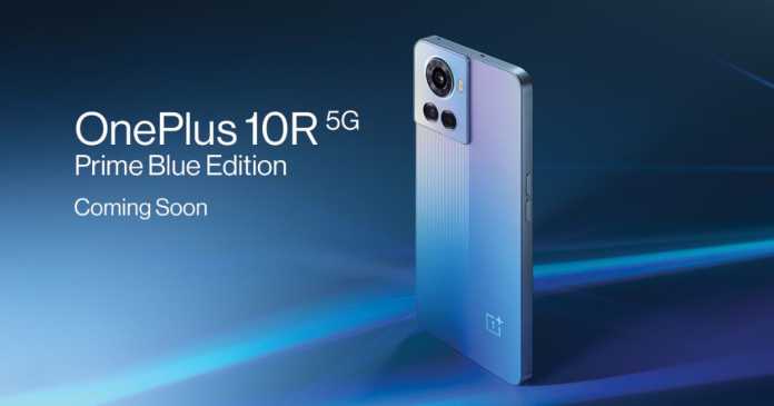 OnePlus 10R 5G Prime Blue Edition