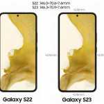 Samsung Galaxy S23 bezels