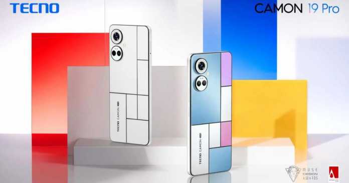 Tecno Camon 19 Pro Mondriaan-editie