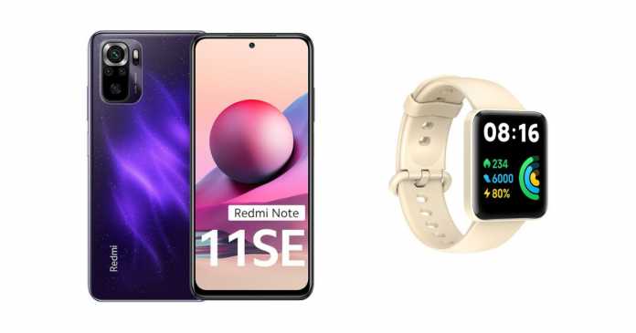 Redmi Note 11 SE and Redmi Watch 2 Lite Combo at Rs 13,999 is a Deal You  Can Consider - MySmartPrice