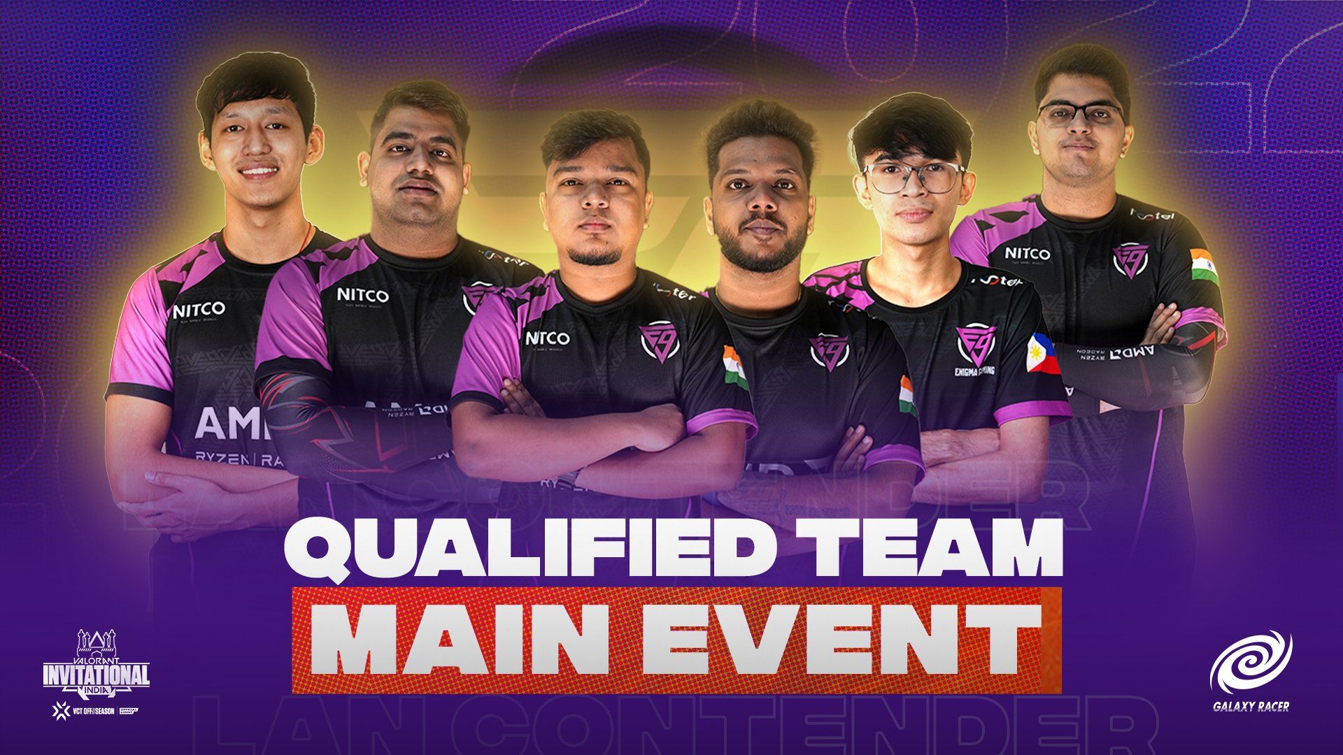 Galaxy Racers Valorant India Invitational Main Event with $100K Prize Pool: Enigma Gaming Wins Indian Qualifie