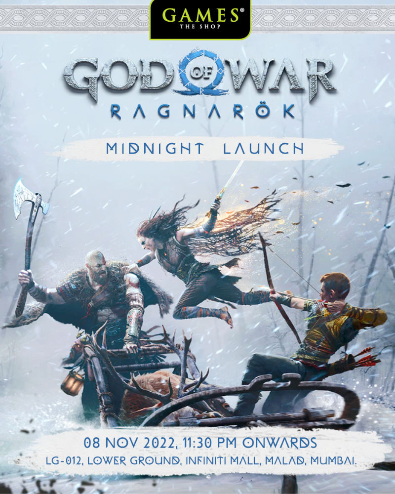 God of War Ragnarok Midnight Launch