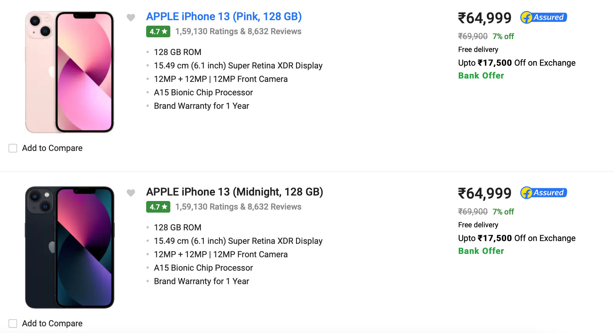Flipkart Apple Days Sale Brings Iphone 12 Mini At Under Rs 40 000 Offers Iphone 13 With Flat Rs 5 000 Discount Mysmartprice