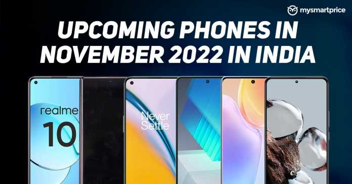 Upcoming Phones in November 2022 in India
