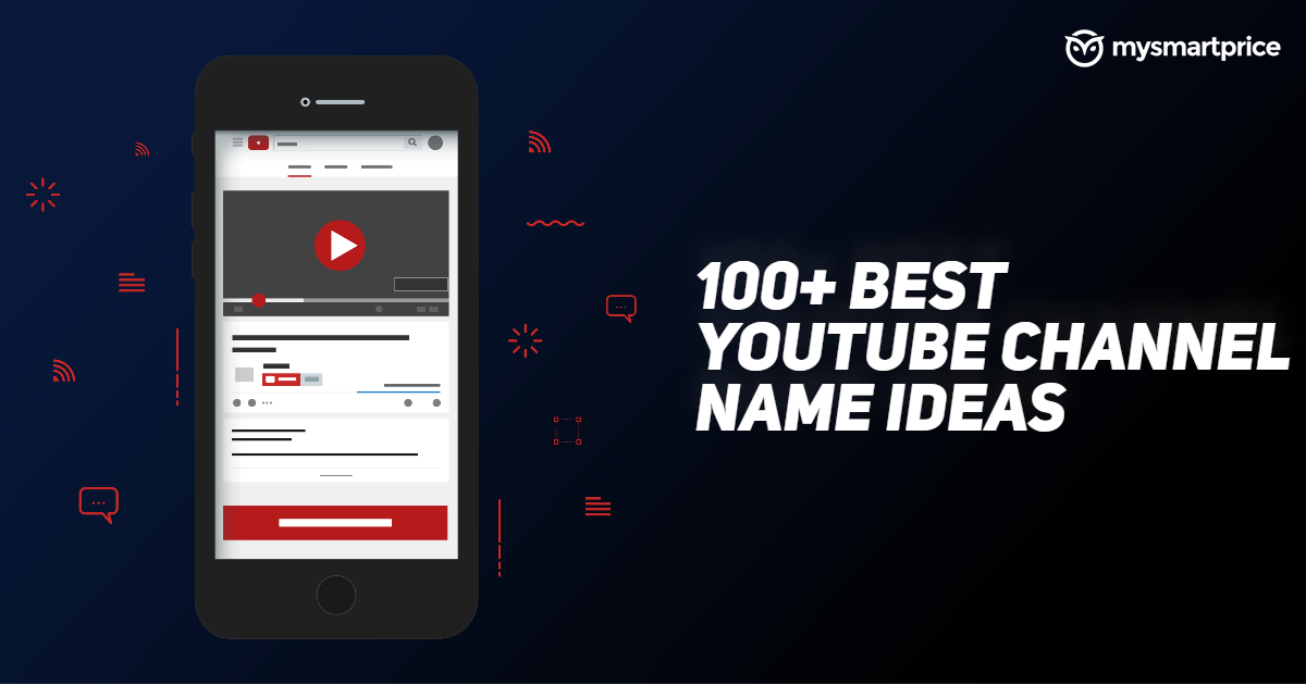 YouTube Channel Name List: 400+ Best, Catchy, Creative and Unique Names and  Ideas for YouTube Channel - MySmartPrice