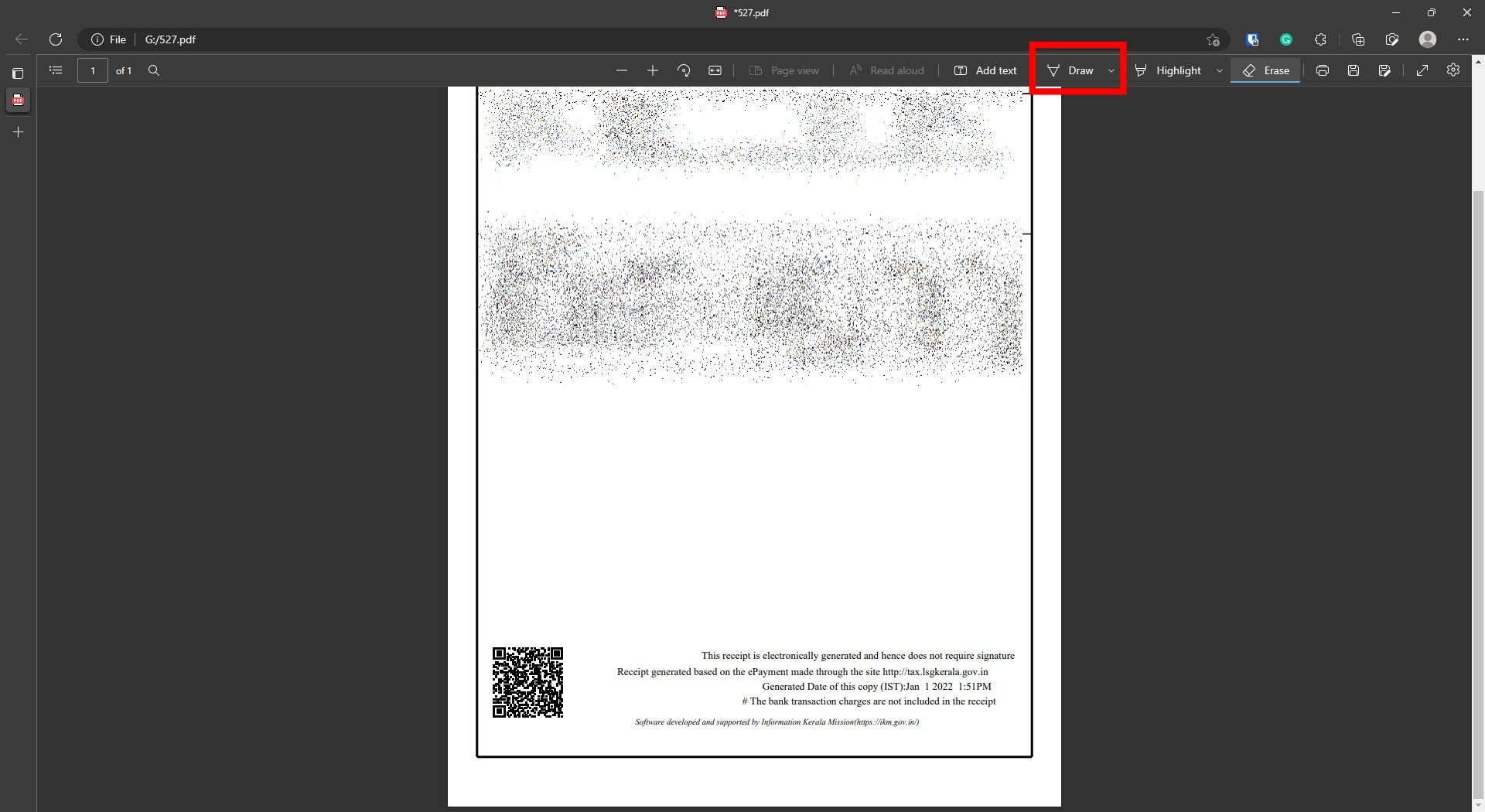 How to digitally sign a pdf Edge 1