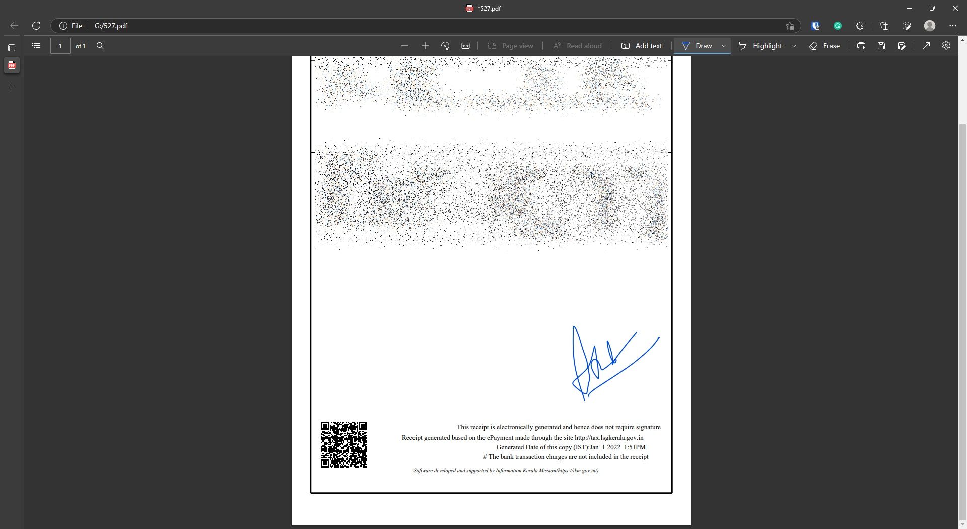 How to digitally sign a pdf Edge 2