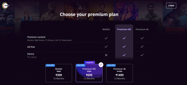 ZEE5 Subscription 2023: Best ZEE5 Premium Plans With Price & Validity ...