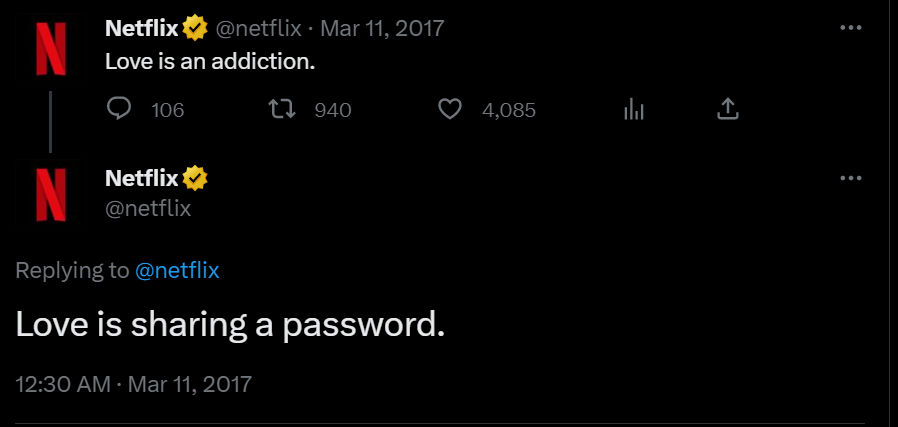 Netflix verification
