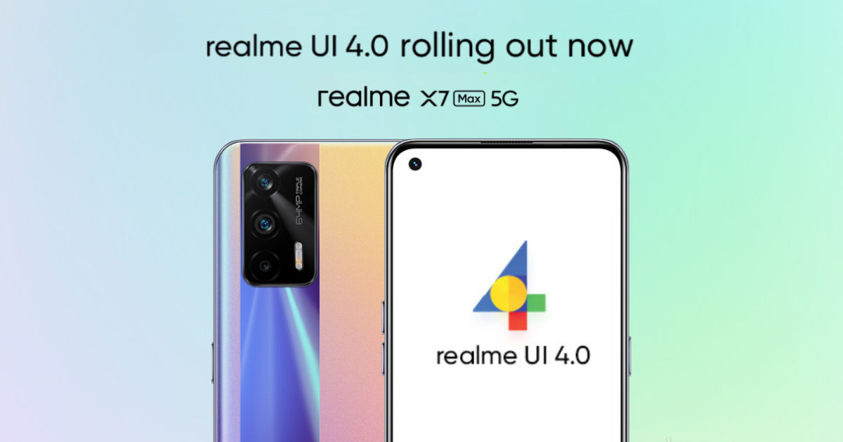 Realme X7 Max Android 13 Update