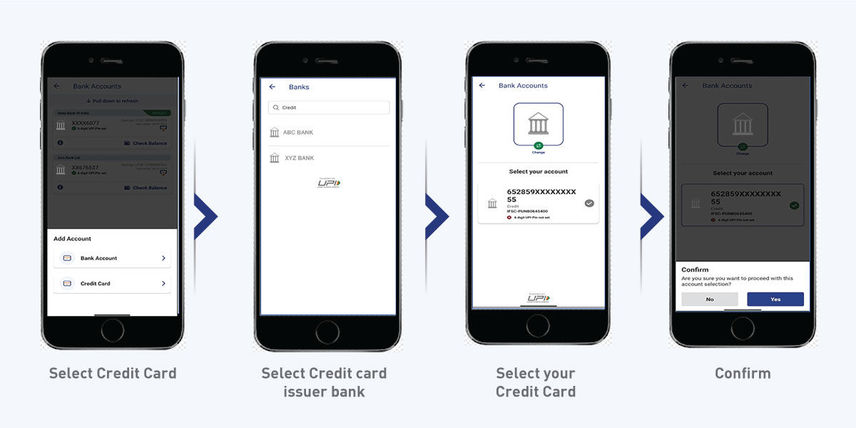 how to add rupay credit card in paytm upi