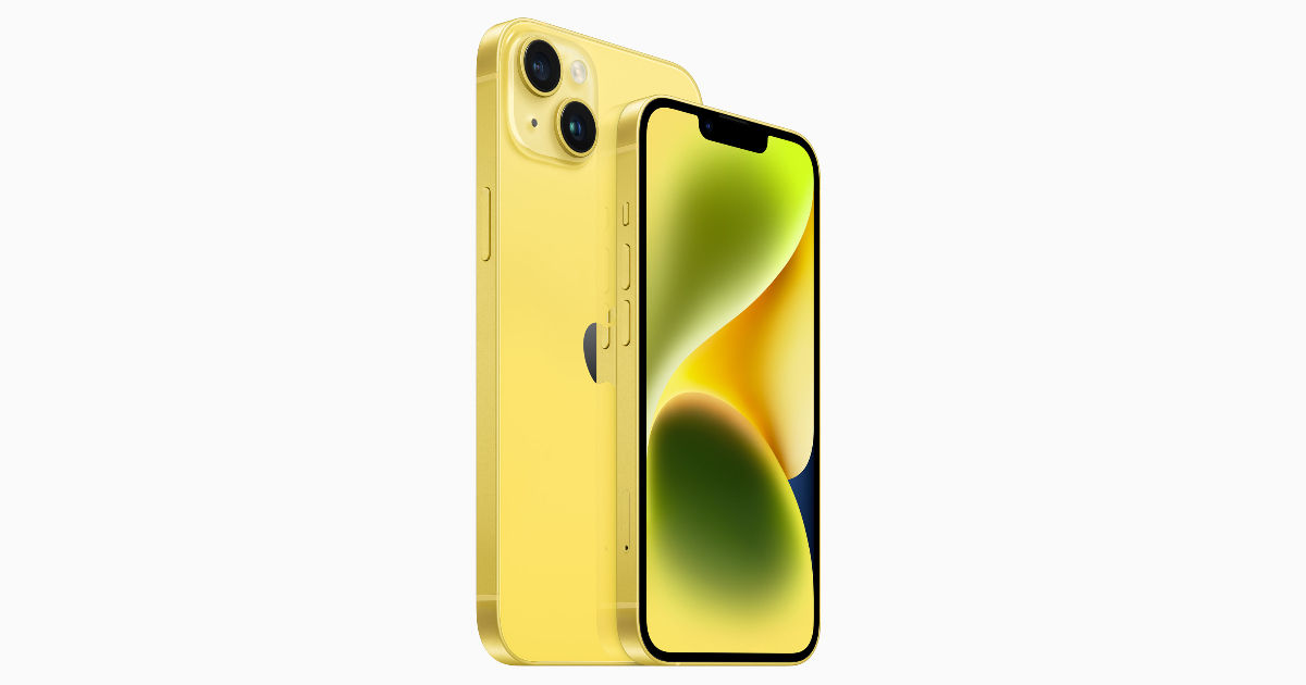 iPhone 14, iPhone 14 Plus Get New Yellow Colour Option: Availability ...