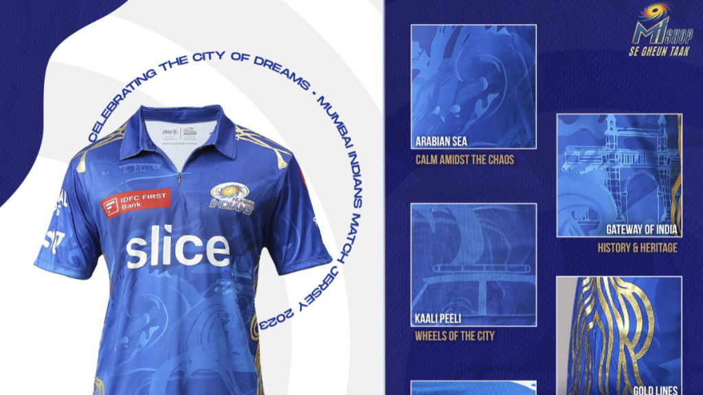 Mumbai Indians jersey for IPL 2023 : r/Cricket