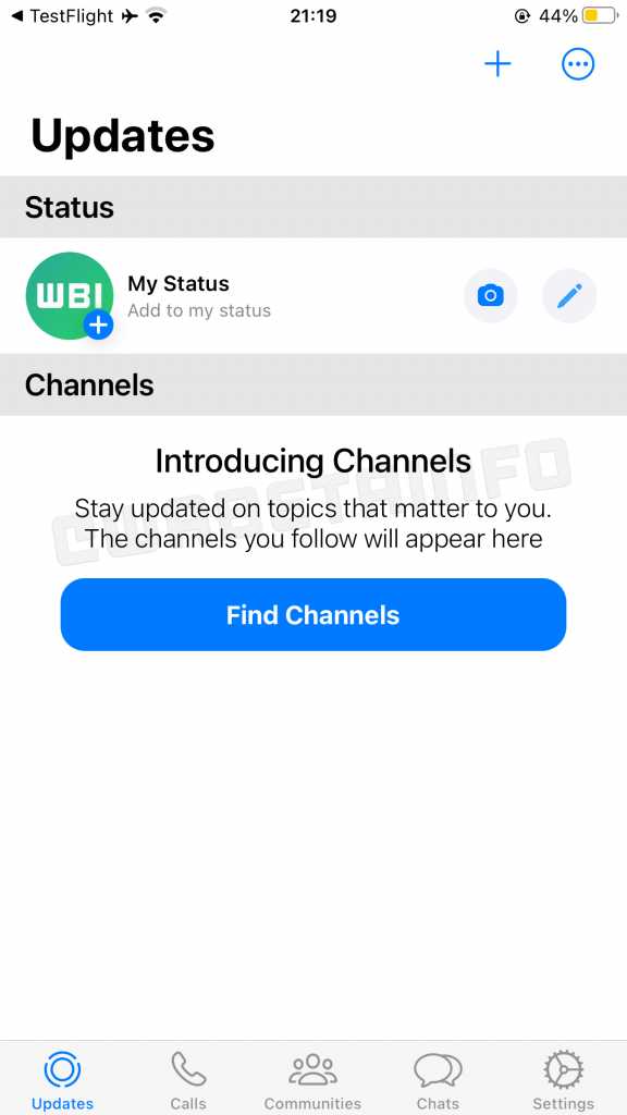 WhatsApp Channels coming soon in a future update