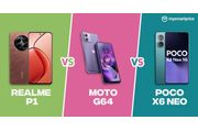 Realme P1 vs Moto G64 vs POCO X6 Neo: Price, Specs and Features Compared