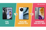 itel S24 vs Realme NARZO 70x vs Samsung Galaxy M15: Price, Specs and Features Compared