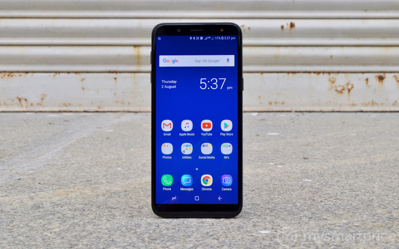 Samsung Galaxy J6 Smartphone Samsung Galaxy J6, Galaxy J4, Galaxy J2, J2 Core Receive Temporary Price Cut in India