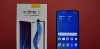 Realme X Front Design With Box