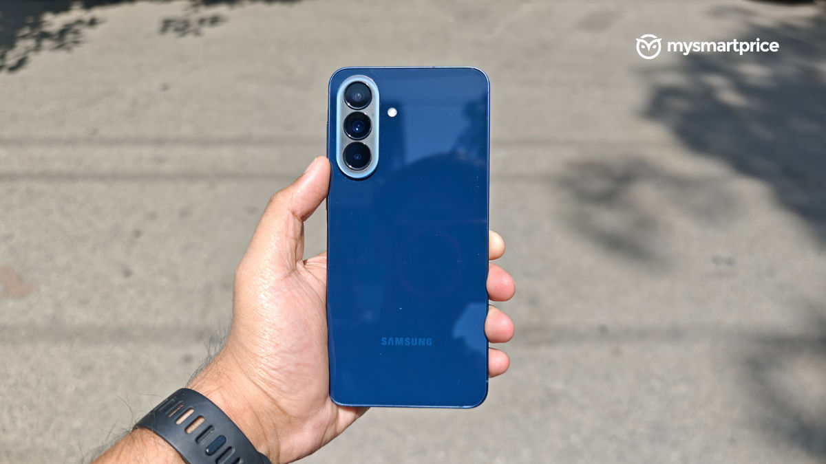 Galaxy A57 in hand