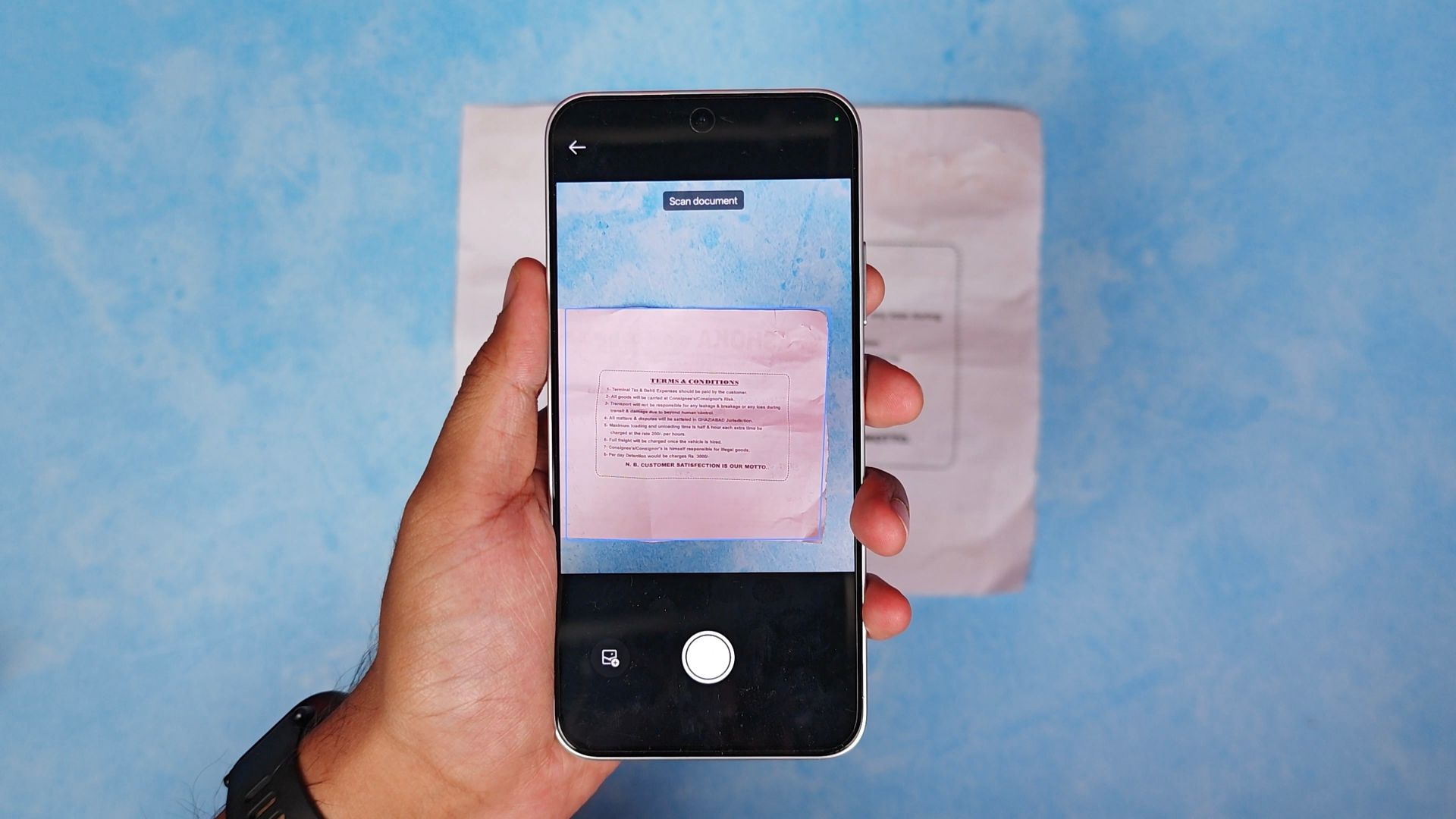 AI document scanner