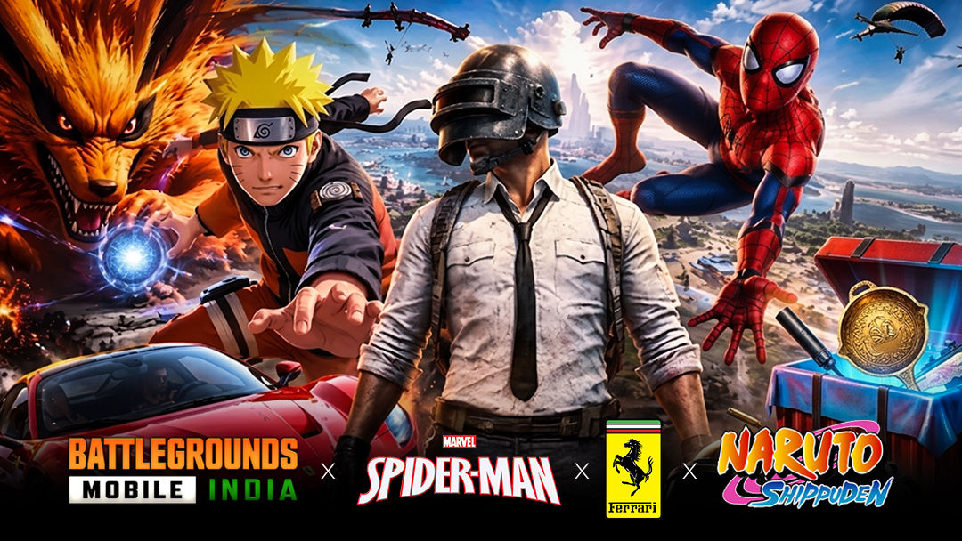BGMI 5th Anniversary Edition 4.5 Update Rolls Out With Naruto, Spider-Man, Ferrari Collaborations, New WOW Experiences