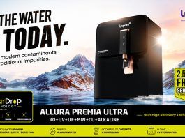 Livpure Launches Allura Premia Ultra Water Purifier With ClearDrop Technology